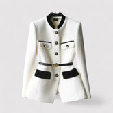 Sophia - Luxe Klassieke Blazer Met Tailleband