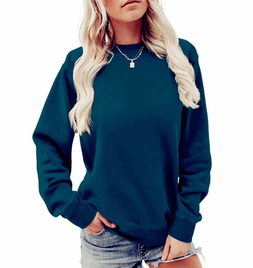 Dames Warme Wintertrui met Ronde Hals | Zacht & Comfortabel