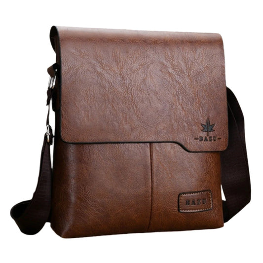 TimberCraft - Luxe Leren Messenger Bag met Verstelbare Schouderriem