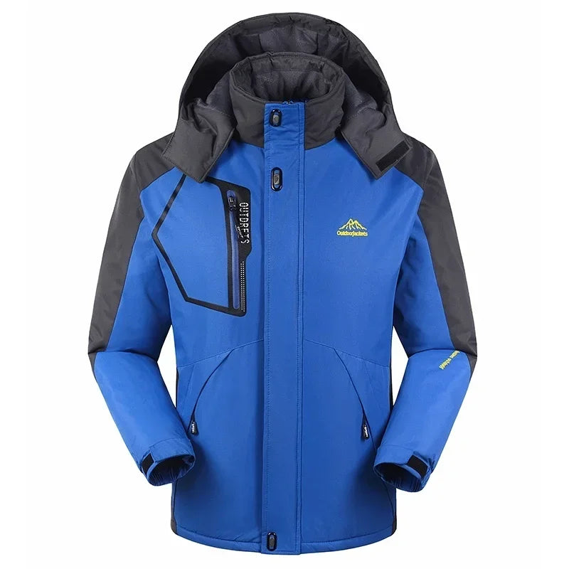 Heren Waterdichte Winter Ski-jas met Capuchon | Winddicht & Lichtgewicht
