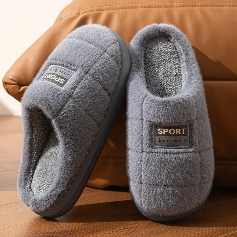 Warme Bontpantoffels Voor Heren | Comfortabel Voor Binnen
