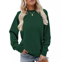 Dames Warme Wintertrui met Ronde Hals | Zacht & Comfortabel