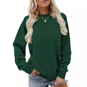 Dames Warme Wintertrui met Ronde Hals | Zacht & Comfortabel