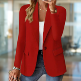 Mia - Stijlvolle Blazer voor Dames met Lange Mouwen