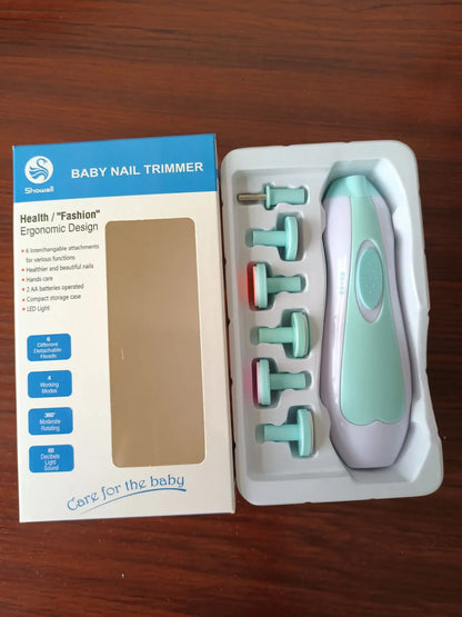 BabyNailPro - Elektrische Nageltrimmer en Verzorgingskit voor Baby's