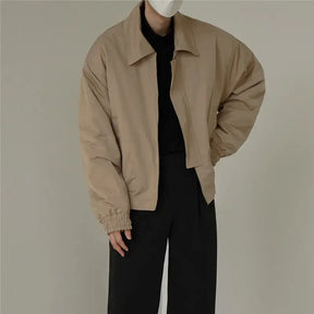 Luca - Stijlvolle Oversized Herenjas met Elastische Manchetten