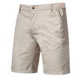 Matteo – Klassieke Chino Short, Getailleerde Pasvorm en Ademende Stof