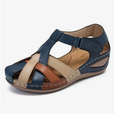 Ruby - Comfortabele Orthopedische Leren Sandalen met Verstelbare Bandjes