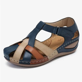 Ruby - Comfortabele Orthopedische Leren Sandalen met Verstelbare Bandjes