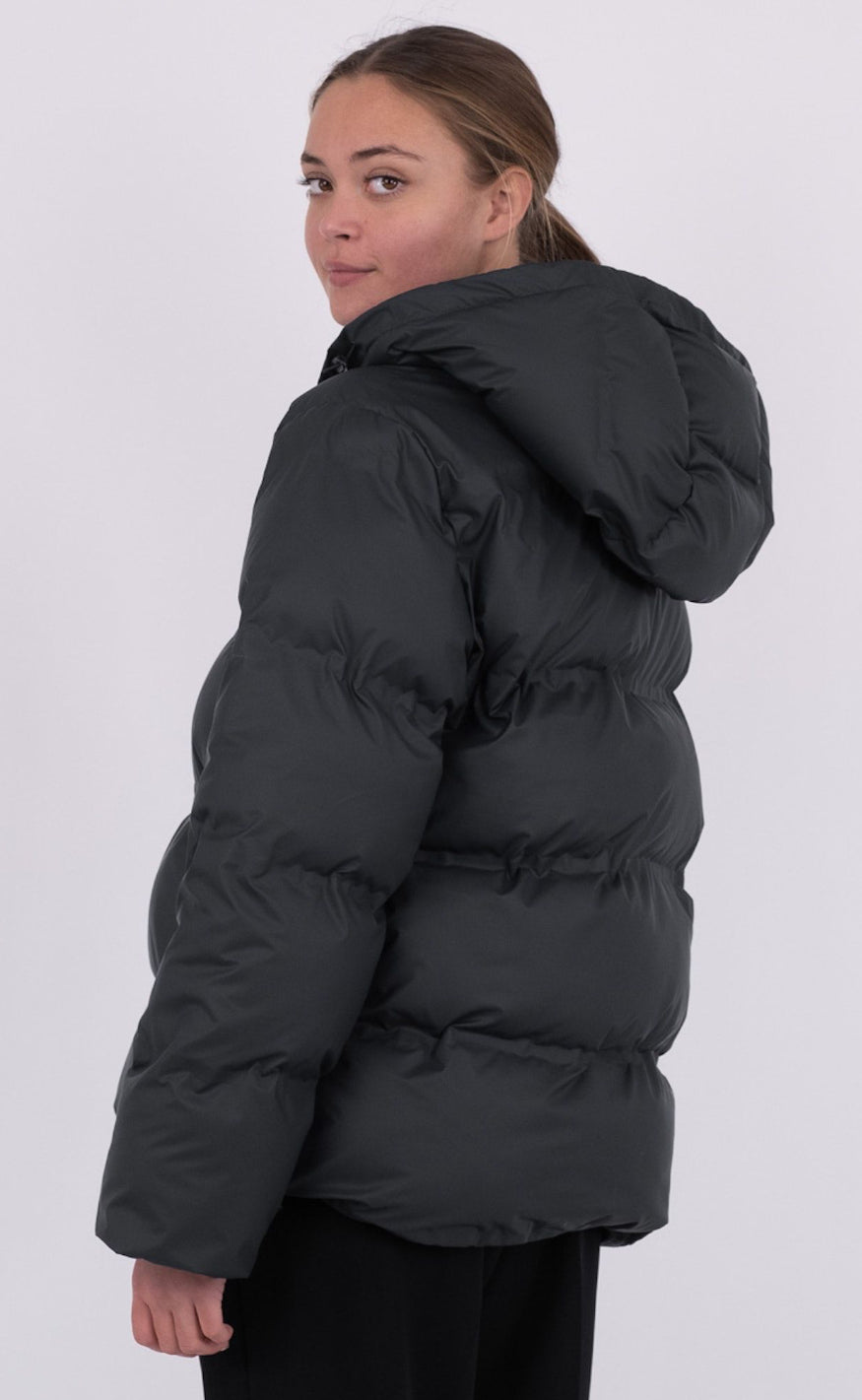 Dames Zwarte Winterparka Warm & Stijlvol | Oversized Pasvorm