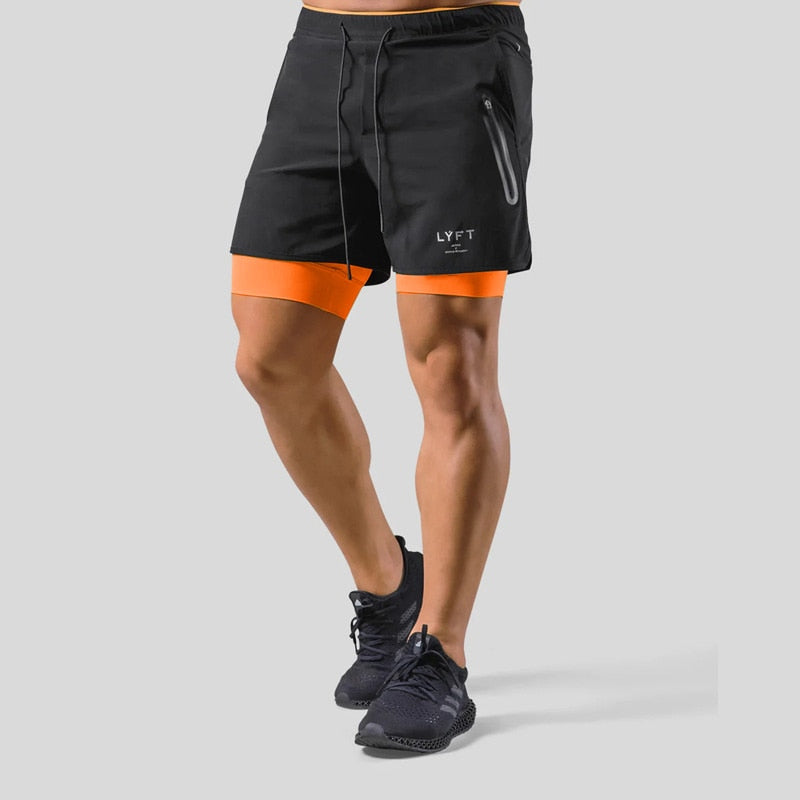 FitPro - 2 in 1 Sportbroeken voor mannen