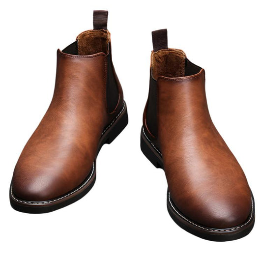 ClassicLeather - Stijlvolle Heren Chelsea Boots van Echt Leer