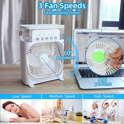 CoolMist - Draagbare 3 in 1 airconditioner