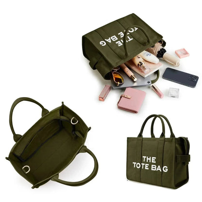 PopTote - Moderne Canvas Tas met Iconische Print