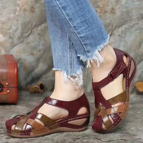 Ruby - Comfortabele Orthopedische Leren Sandalen met Verstelbare Bandjes