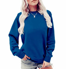 Dames Warme Wintertrui met Ronde Hals | Zacht & Comfortabel