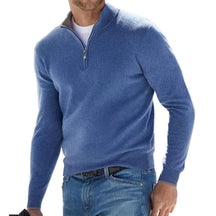 Heren Trui met Halve Rits Nacht | Warm & Comfort