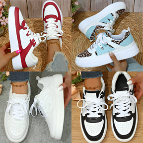 ColorWave - Trendy Sneakers met Verhoogd Comfort en Kleuraccenten