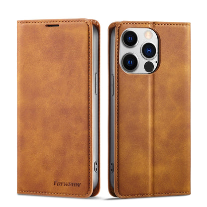 LeatherFold - Luxe Wallet Case voor Smartphones