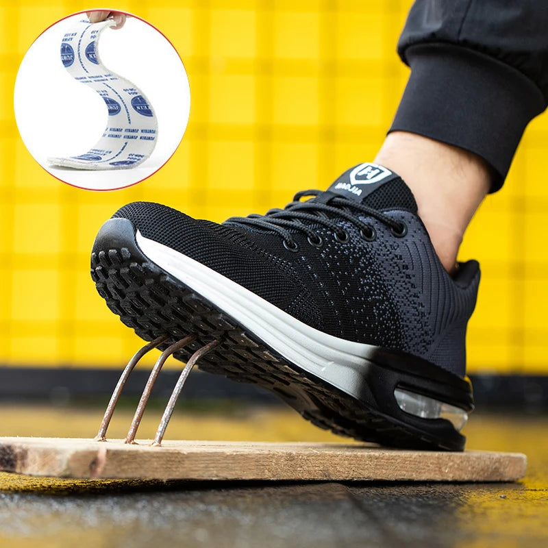 Heren Veiligheidsschoenen | Ademend Anti-Perforatie