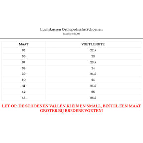 OrthoGlide - Orthopedische schoenen met luchtkussentjes