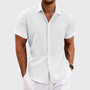 HorizonWear - Stijlvol Casual Kort Mouw Shirt