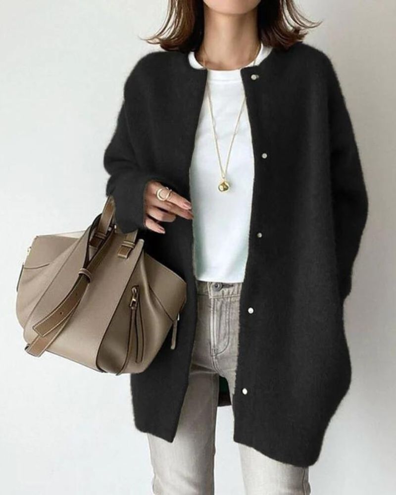 Cardigan Losvallend Zacht Gebreid voor Dames | Casual en Comfortabel | Gemakkelijk te Combineren