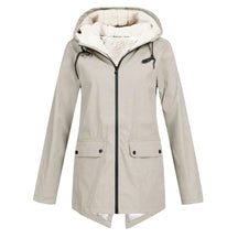 Dames Warme Parka met Capuchon en Rits | Lange & Gezellige Jas