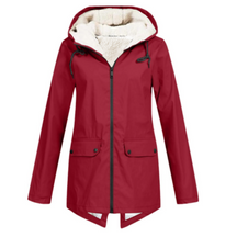 Dames Warme Parka met Capuchon en Rits | Lange & Gezellige Jas