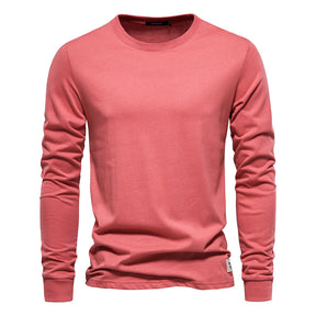 ComfortFit - Stretch T-Shirt met Lange Mouwen en Ademend Materiaal