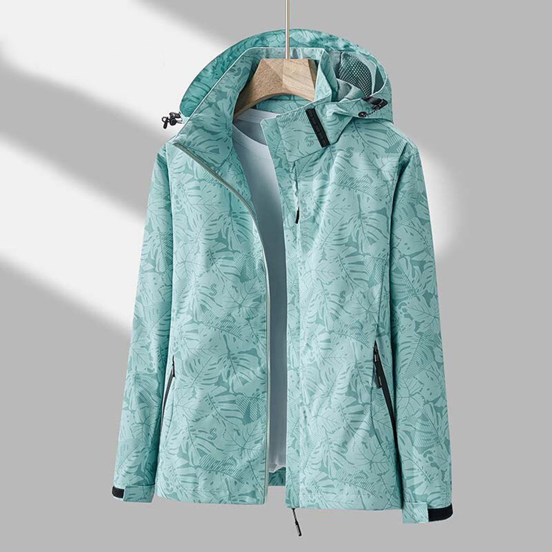 Dames Lichtgewicht Winddichte Regenjas met Capuchon | Outdoor Jas