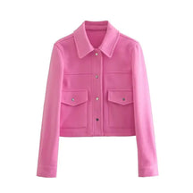 Dames Korte Blazer Jas | Elegante Getailleerde Bovenkleding