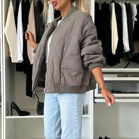 Dames Trendy Bomberjas | Casual Herfstjas