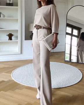 Dames Chique Twee-Delige Outfit | Stijlvolle Set