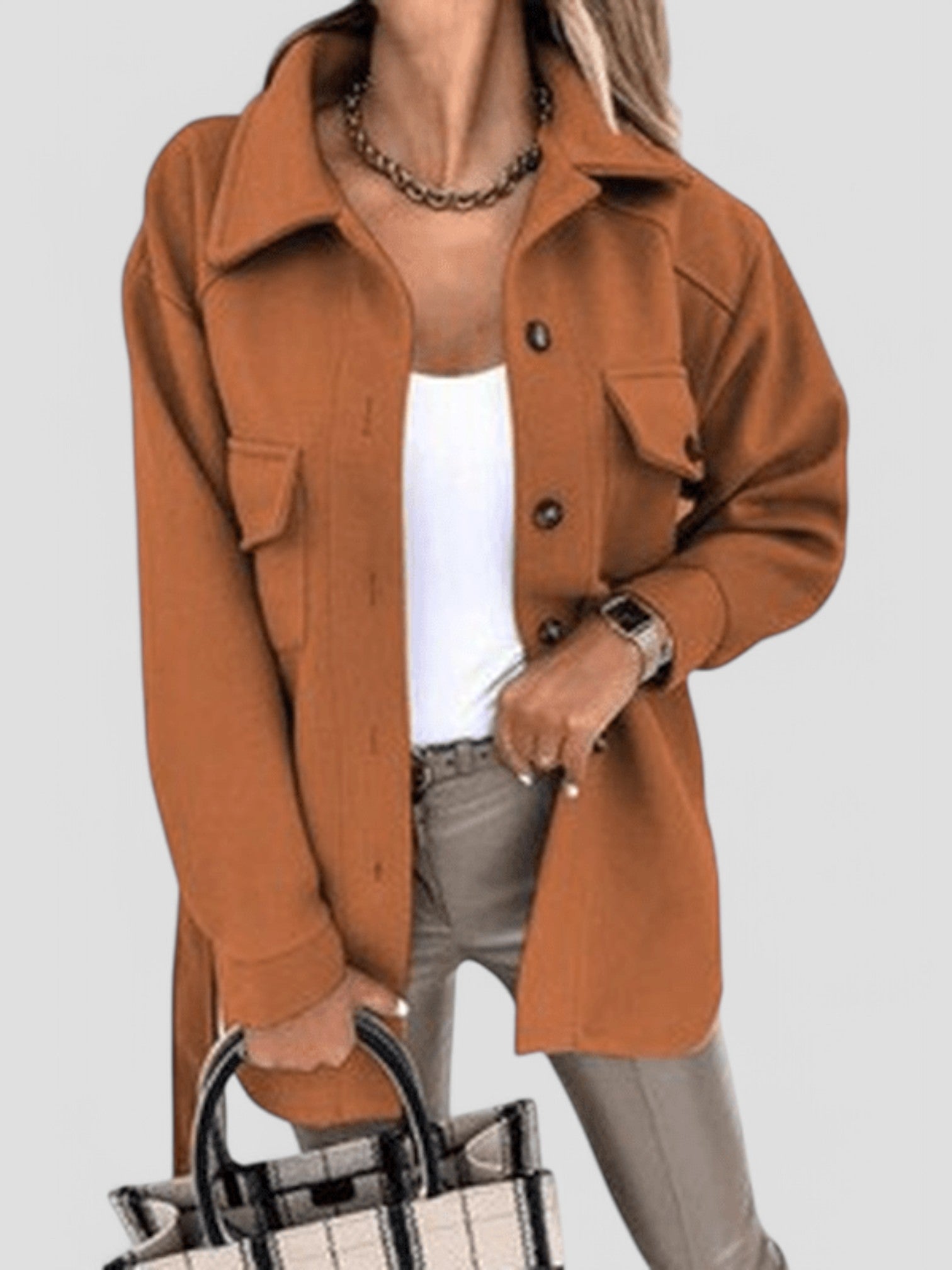 Dames Chique Herfstjas | Lichtgewicht Casual Jas