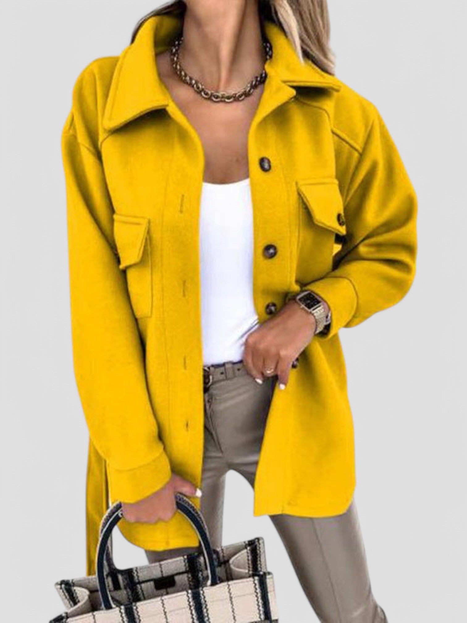 Dames Chique Herfstjas | Lichtgewicht Casual Jas
