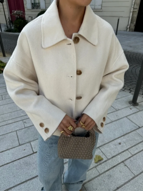 Dames Oversized Cardigan Jas met Knopen | Casual Chic Laagje