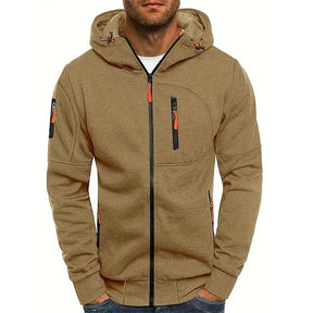 John - Hoogwaardige Heren Zip Hoodie