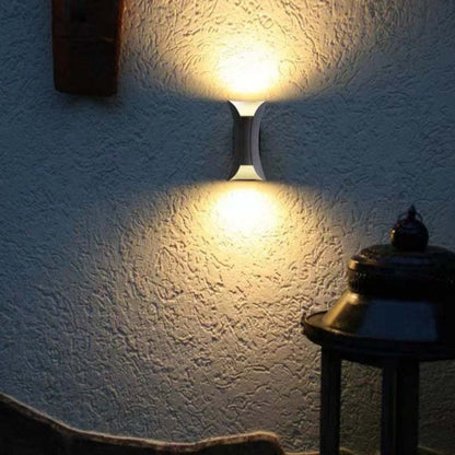 TwilightGlow - Modern Dubbelzijdige LED Wandlamp voor Sfeerverlichting