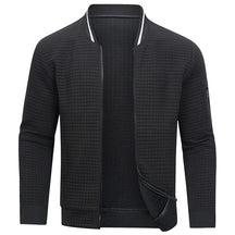 Heren Bomberjack met Wafelstructuur | Lichtgewicht Zip-Up Stijl