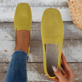 Sophie – Sprankelende Gebreide Loafers, Elegant en Comfortabel