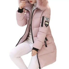 Dames Lange Pufferjas met Capuchon | Extra Warme Lange Winterjas