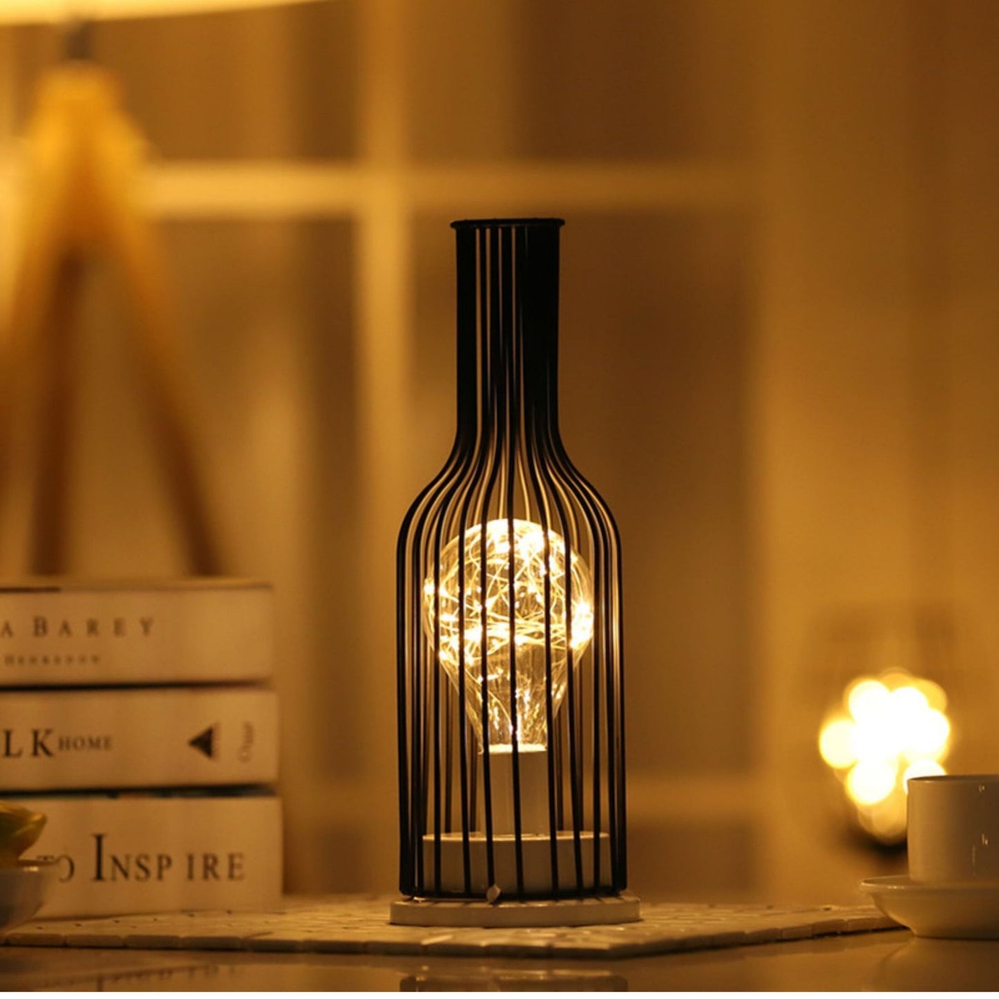 HomeDecor - Vintage Klassieke Kunst LED Tafellamp