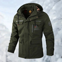 Heren Winterjas met Capuchon en Meerdere Zakken | Warm & Comfortabel