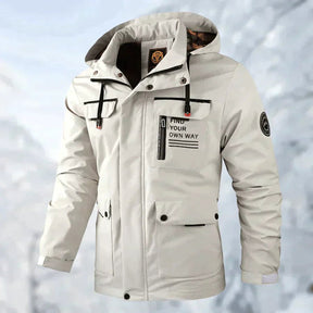 Heren Winterjas met Capuchon en Meerdere Zakken | Warm & Comfortabel