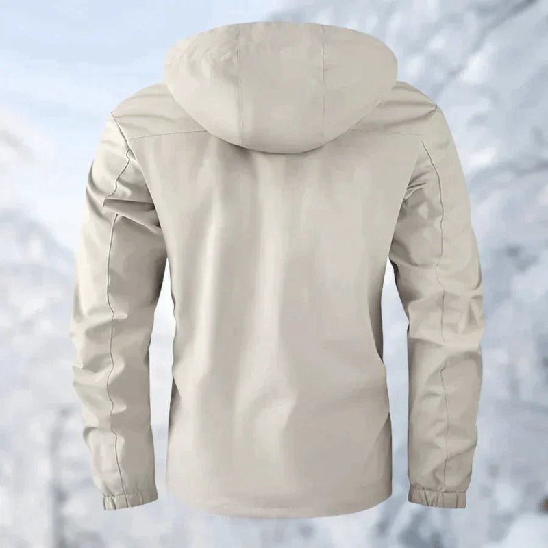 Heren Winterjas met Capuchon en Meerdere Zakken | Warm & Comfortabel