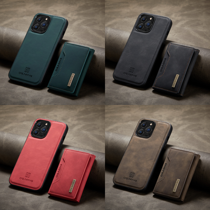 LuxCase - Luxe Smartphone Portemonnee Hoes met Magnetische Flip Cover