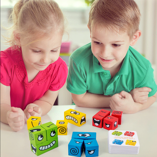 EmoBlocks - Kleurrijke Emotie Puzzelspel voor Kinderen