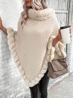 Sharon | Modebewuste Winter Poncho