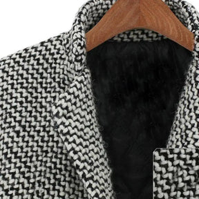Lang gebreid jasje voor dames | Warm